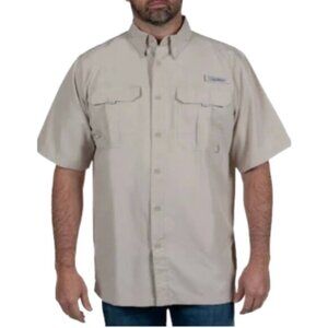 Habit Men's Fourche Mountain Short Sleeve Fishing Shirt